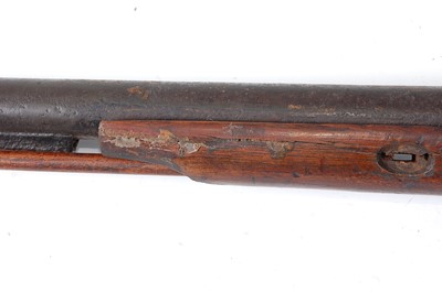 Lot 2537 - A 19th century percussion sporting gun, having...