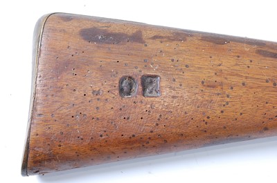 Lot 2537 - A 19th century percussion sporting gun, having...
