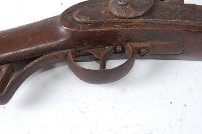 Lot 2537 - A 19th century percussion sporting gun, having...