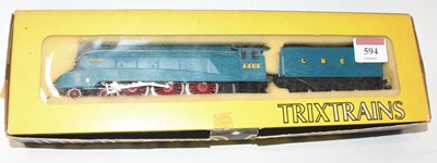 Lot 594 - Trix 1190 4-6-2 A4 loco & tender Mallard 4468...