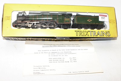Lot 597 - Trix 4-6-2 A2 loco & tender ‘A.H.Peppercorn’...