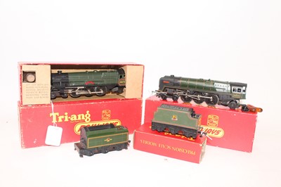 Lot 607 - Two Triang 4-6-2 locos & tenders: R53 Princess...