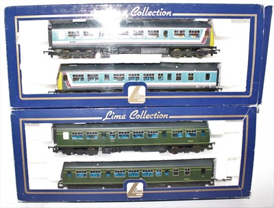 Lot 498 - A Lima collection 00 gauge DMU 101 boxed group,...