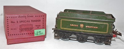 Lot 214 - Hornby No.2 Special tender, housed in the...