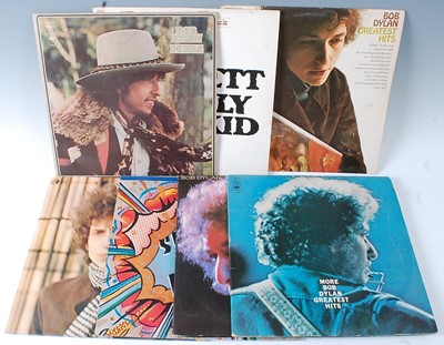 Lot 759 - Bob Dylan, a collection of seven LP's to...