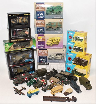 Lot 2432 - Two boxes of mixed military related modern...