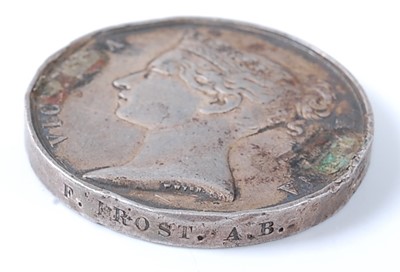 Lot 2150 - A South Africa Medal (1853), naming F. FROST....