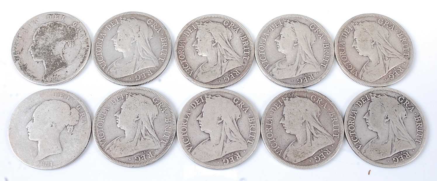 Lot 2204 - Great Britain, a collection of ten Victorian...