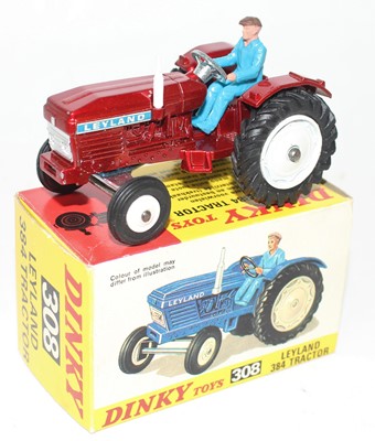 Lot 1441 - A Dinky Toys No. 308 Leyland 38F tractor...