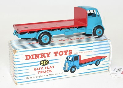 Lot 1452 - Dinky Toys No. 512 guy flat truck comprising...