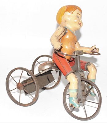Lot 862 - A Marx tinplate and clockwork model of a...