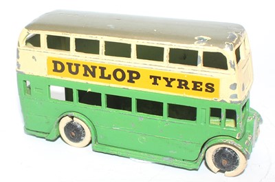 Lot 1473 - Dinky Toys, 29C Dunlop Double Decker Bus,...