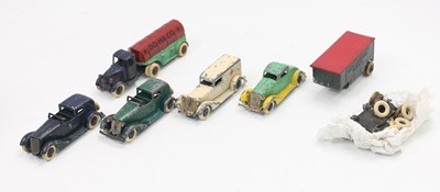 Lot 1822 - Tootsie Toys, Pre-War Vehicle Group, 6...