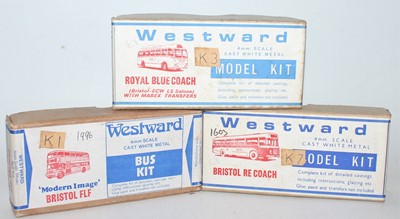 Lot 1083 - A Westwood 4mm scale white metal model kit...