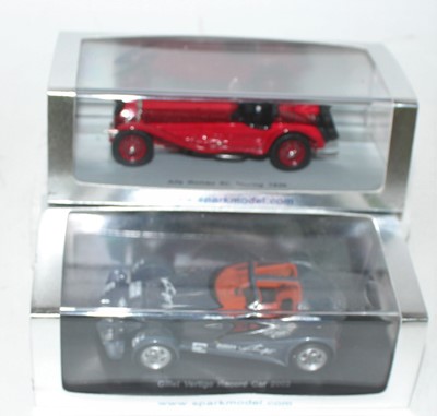 Lot 2122 - A Spark Models 1/43 scale resin race car group...