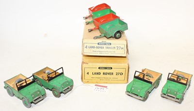 Lot 1479 - Dinky Toy Trade Box Group, 2 examples to...