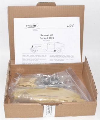 Lot 2134 - A Profile 24 1/24 scale kit for a Renault 40CV...