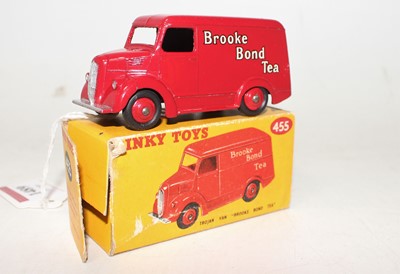 Lot 1489 - Dinky Toys, 455, Brooke Bond Trojan Van, red...