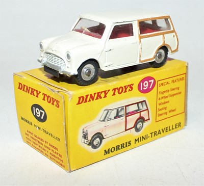 Lot 1490 - Dinky Toys, 197, Morris Mini Traveller, white...