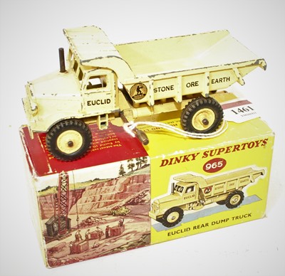 Lot 1461 - A Dinky Toys No. 965 Euclid rear dump truck...