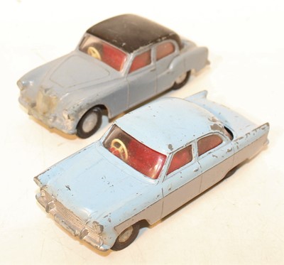 Lot 1810 - A loose Spot-On diecast group, two examples to...