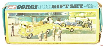 Lot 1250 - A Corgi Toys gift set 6 VW breakdown truck...