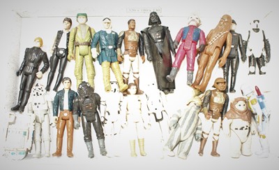 Lot 2541 - A collection of various Star Wars loose Kenner...