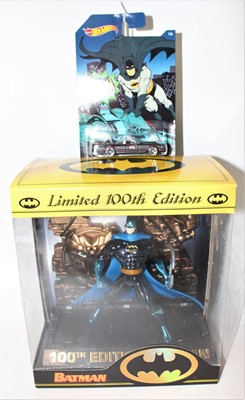 Lot 2548 - A Bat Man modern issue action figure and...