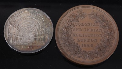 Lot 2014 - London International Exhibition 1862 silver...