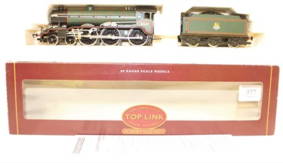 Lot 377 - Hornby Top Link Loco and Tender R2038D B17/4...