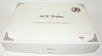 Lot 261 - ACE trains set A, GWR brown and cream...
