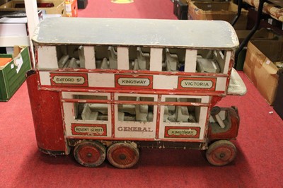 Lot 28 - Early 20th Century wooden constructed model of...