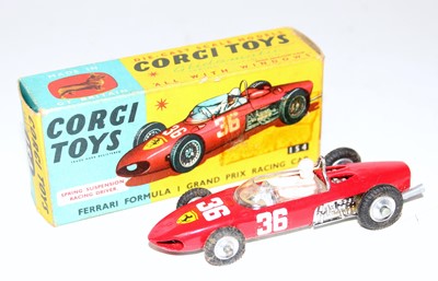 Lot 1259 - Corgi Toys No, 154 Ferrari F1 Grand Prix race...