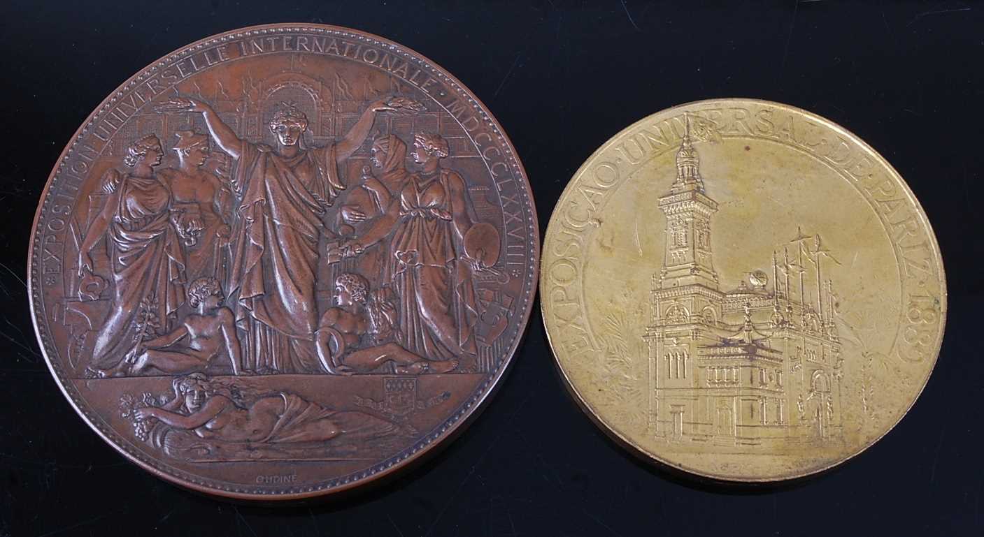 Lot 2027 - France, Universal Exposition 1878 medal in...