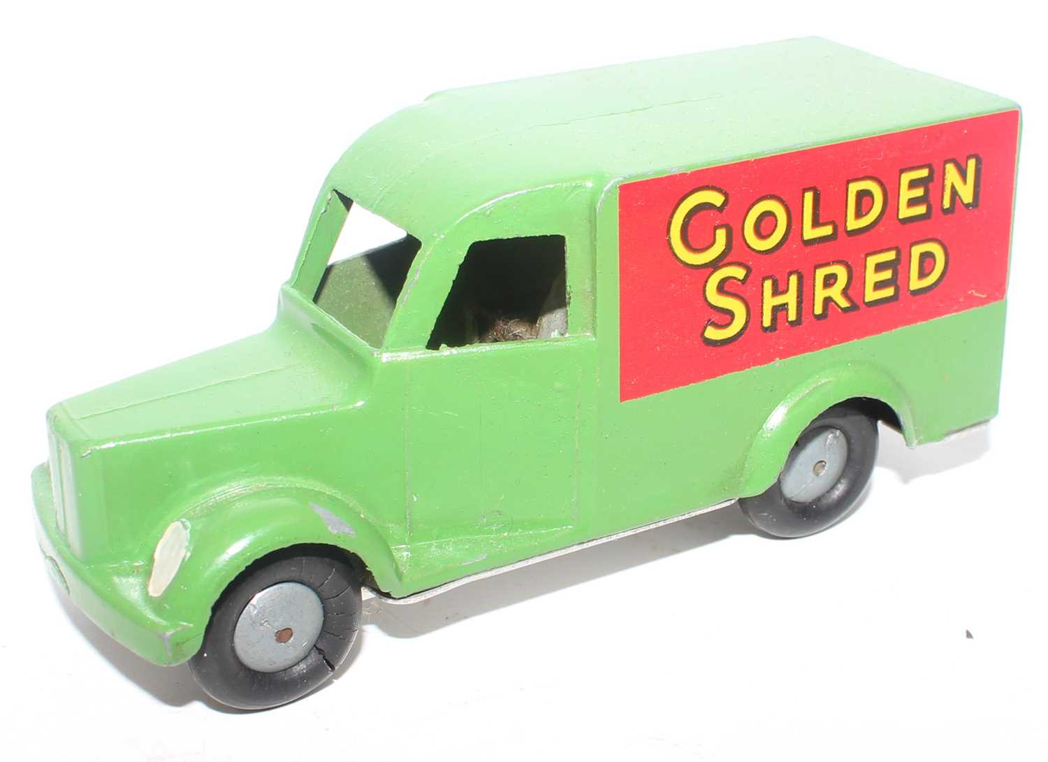 Lot 1801 - Timpo Toys 'Golden Shred' box van, friction...
