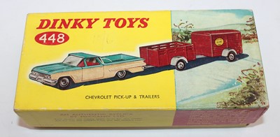 Lot 1462 - Dinky Toys 448 Chevrolet Pick-Up and two...