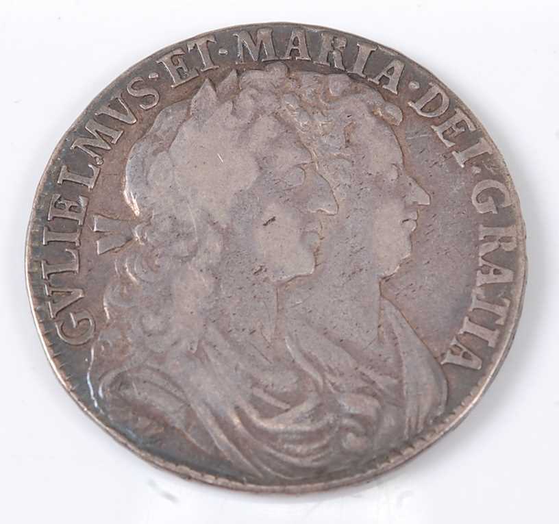 Lot 2164 - Great Britain, 1689 half crown, William and...