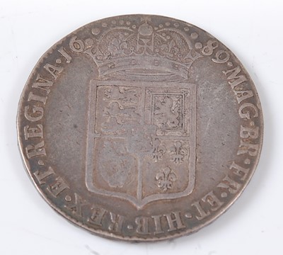 Lot 2164 - Great Britain, 1689 half crown, William and...