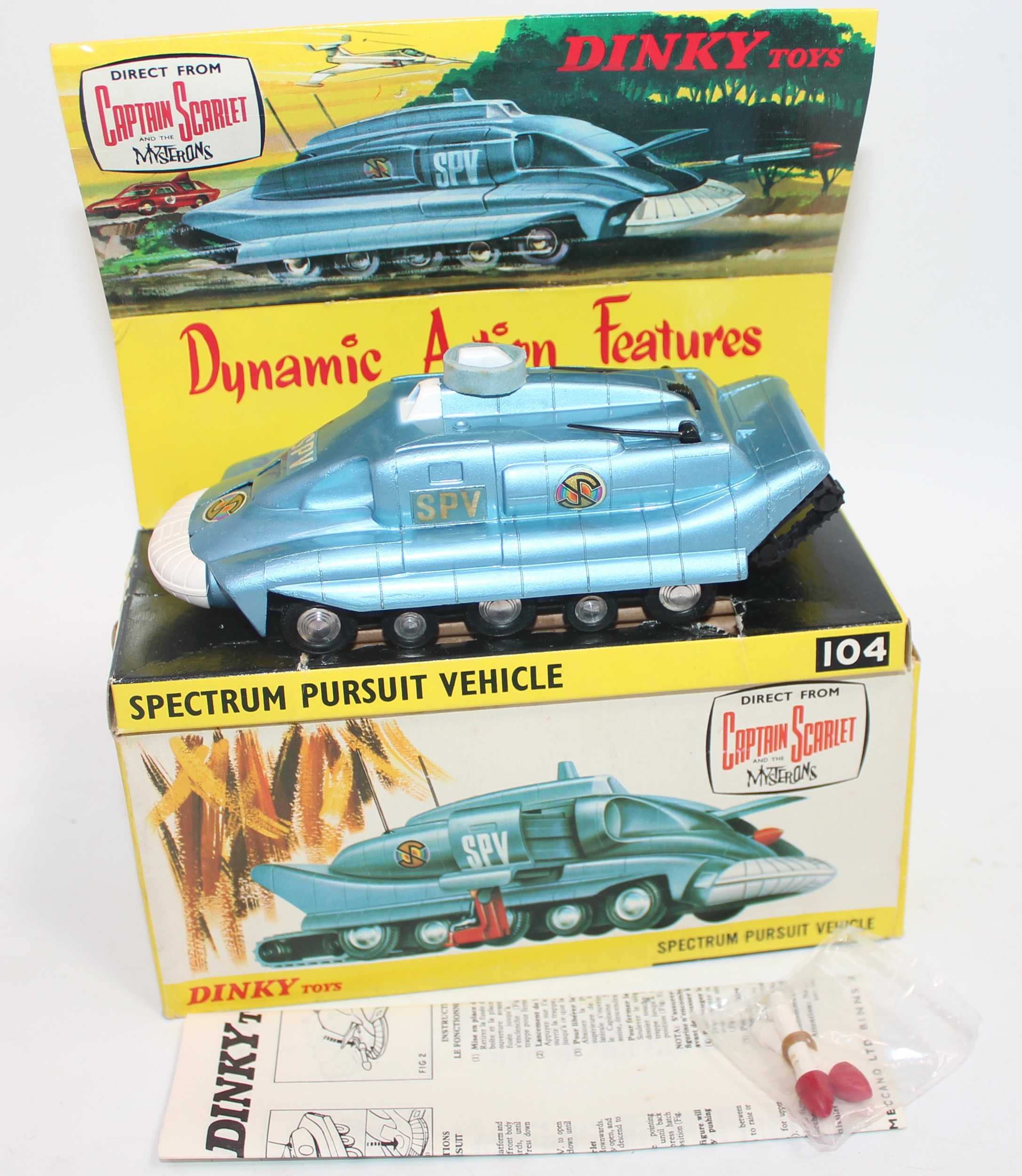 当時物 貴重 絶版 ディンキー トーイ キャプテンスカーレット