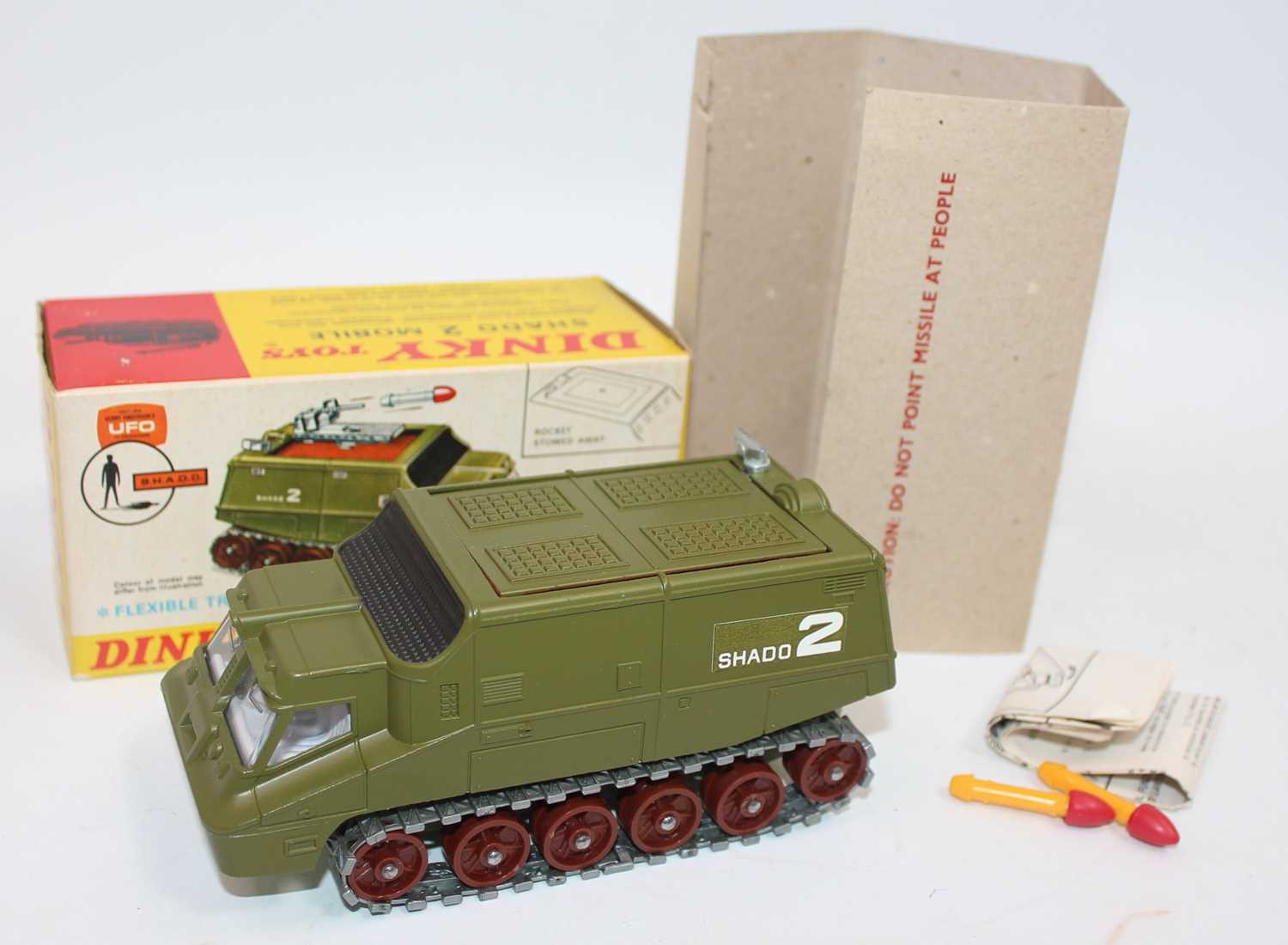 Lot 1509 - A Dinky Toys 353 U.F.O Shado 2 Mobile in