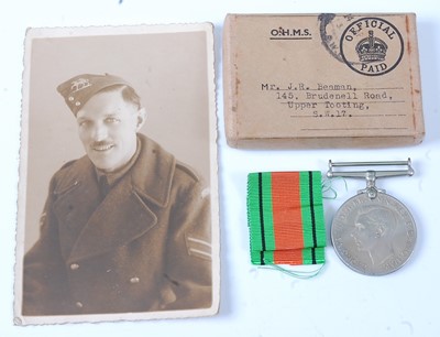 Lot 2404 - A collection of items relating to Sgt Joseph...