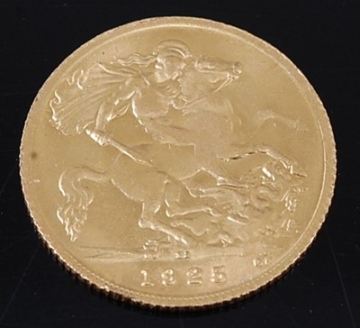 Lot 2042 - WITHDRAWN Great Britain, 1925 gold half...