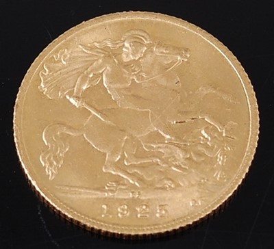 Lot 2118 - Great Britain, a jewellers copy of a 1925 half...