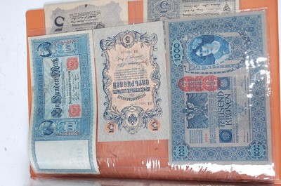 Lot 2077 - A large collection of World banknotes to...