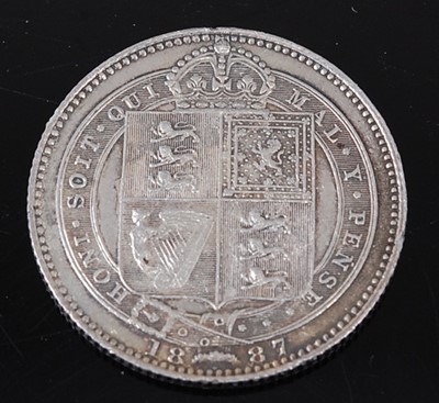 Lot 2213 - Great Britain, an album of coins Victoria -...