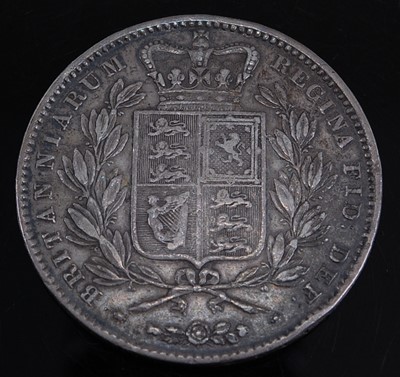Lot 2221 - Great Britain, 1845 crown, Victoria young bust,...