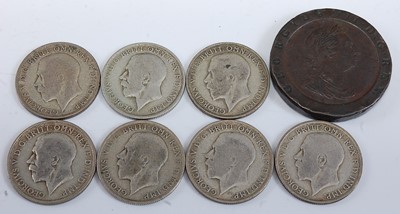 Lot 2222 - Great Britain, a collection of seven George V...
