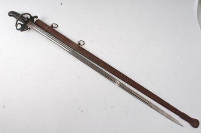 Lot 2227 - A 19th century sword, having an 81cm straight...