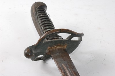 Lot 2227 - A 19th century sword, having an 81cm straight...