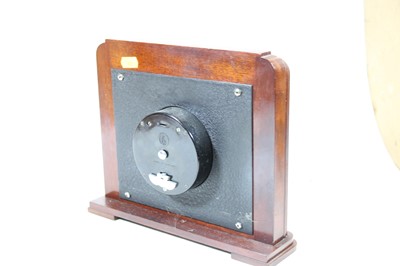 Lot 13 - An Elliott mahogany cased mantel clock, having...